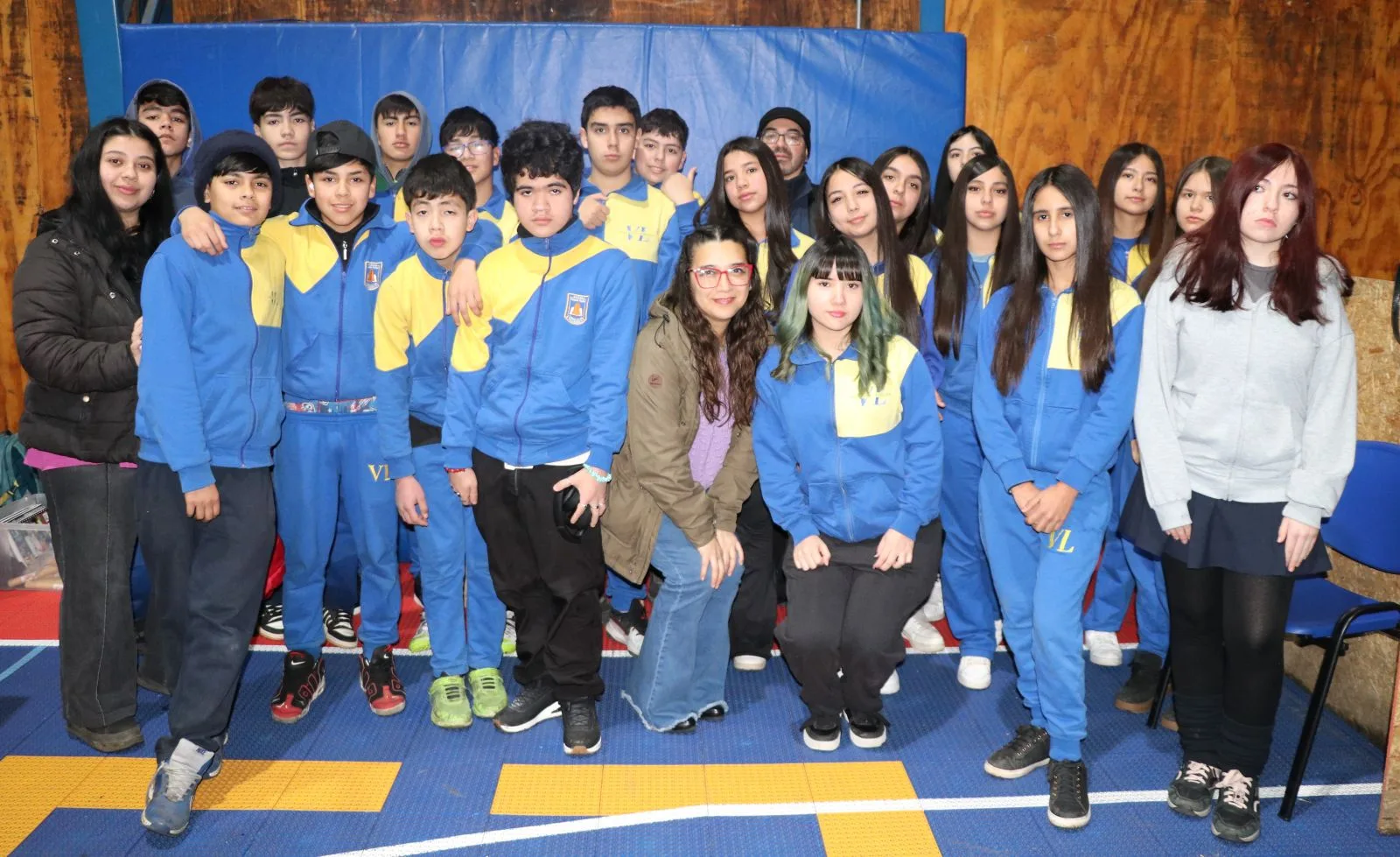 Estudiantes Escuela Valentin Letelier
