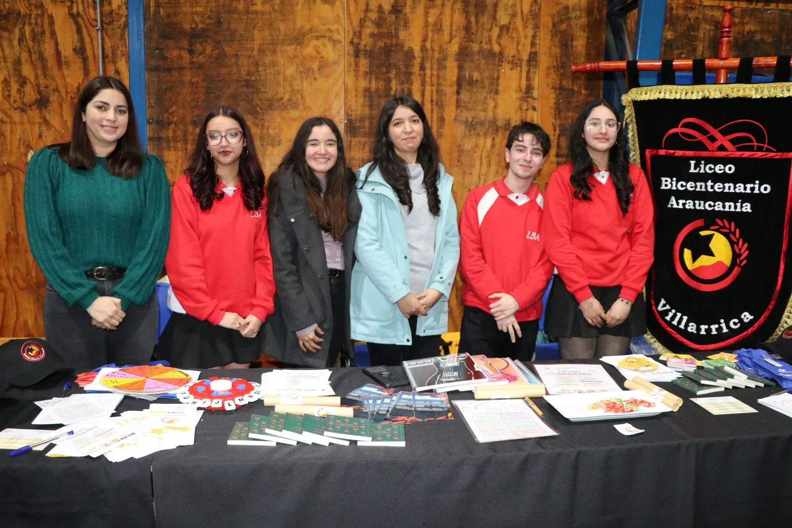 Estudiantes Liceo Bicentenario Araucanía
