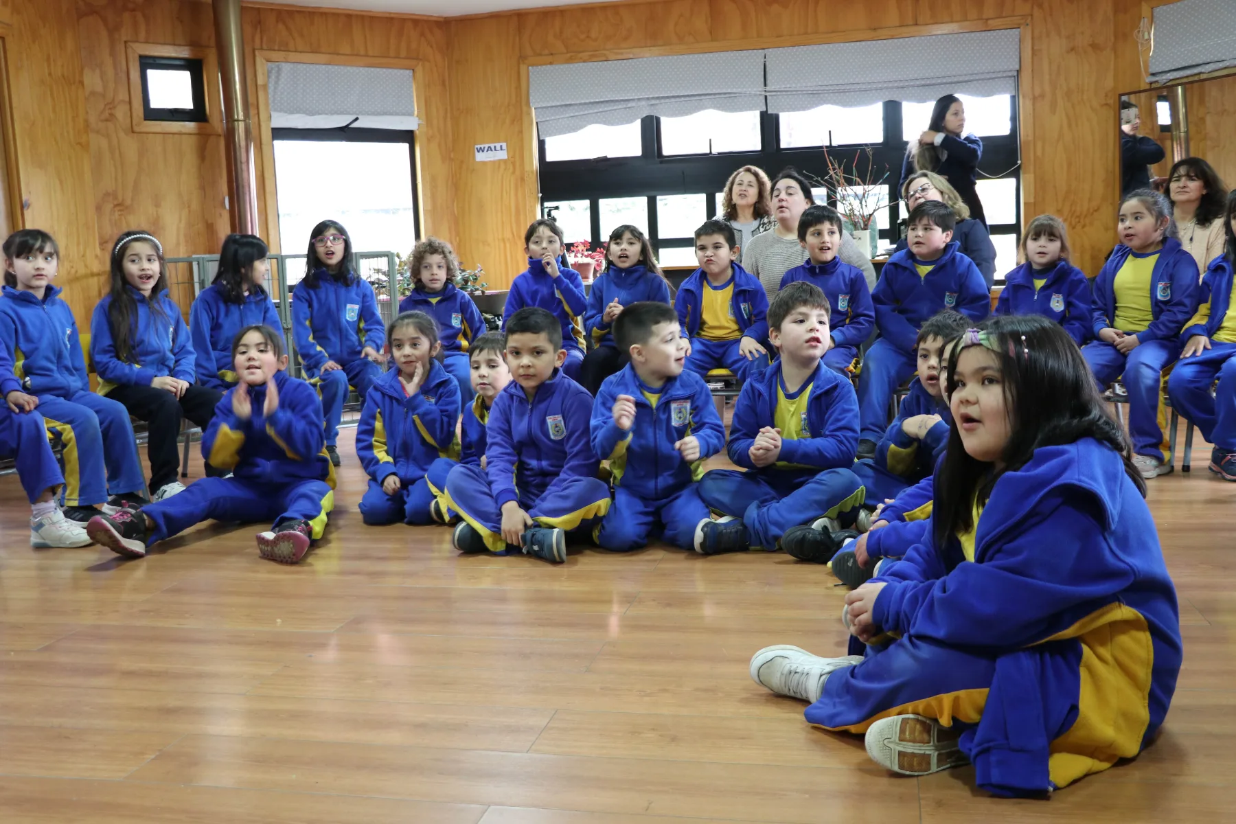 Excelente particpación de niños y niñas