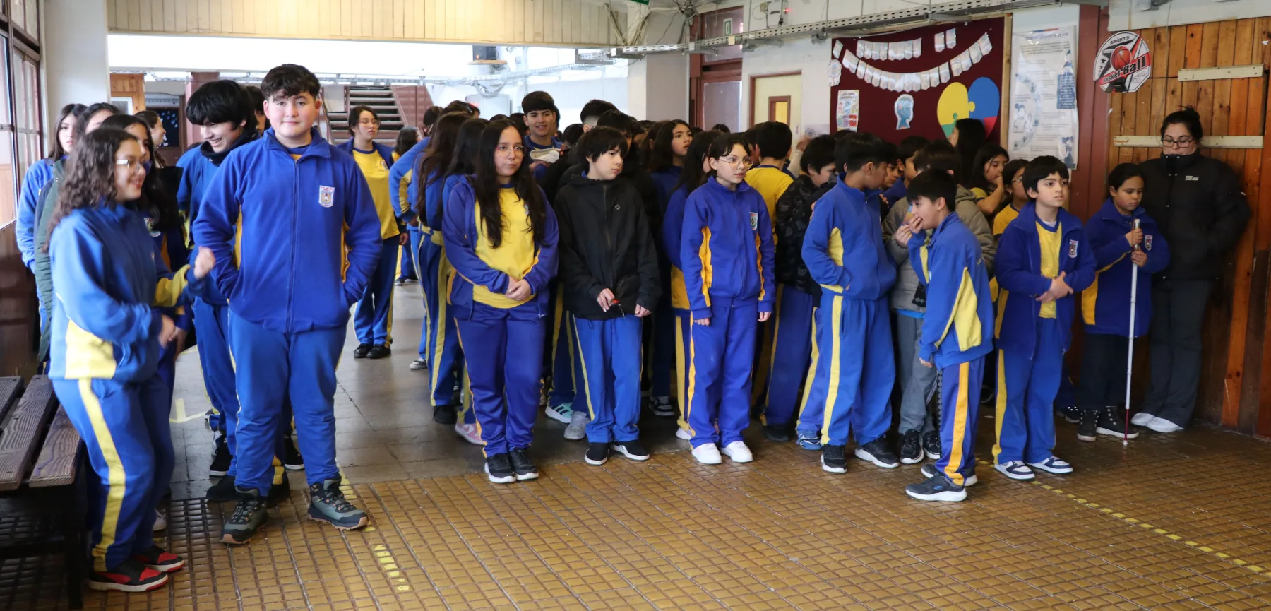 Estudiantes fueron homenajeados en la formaación