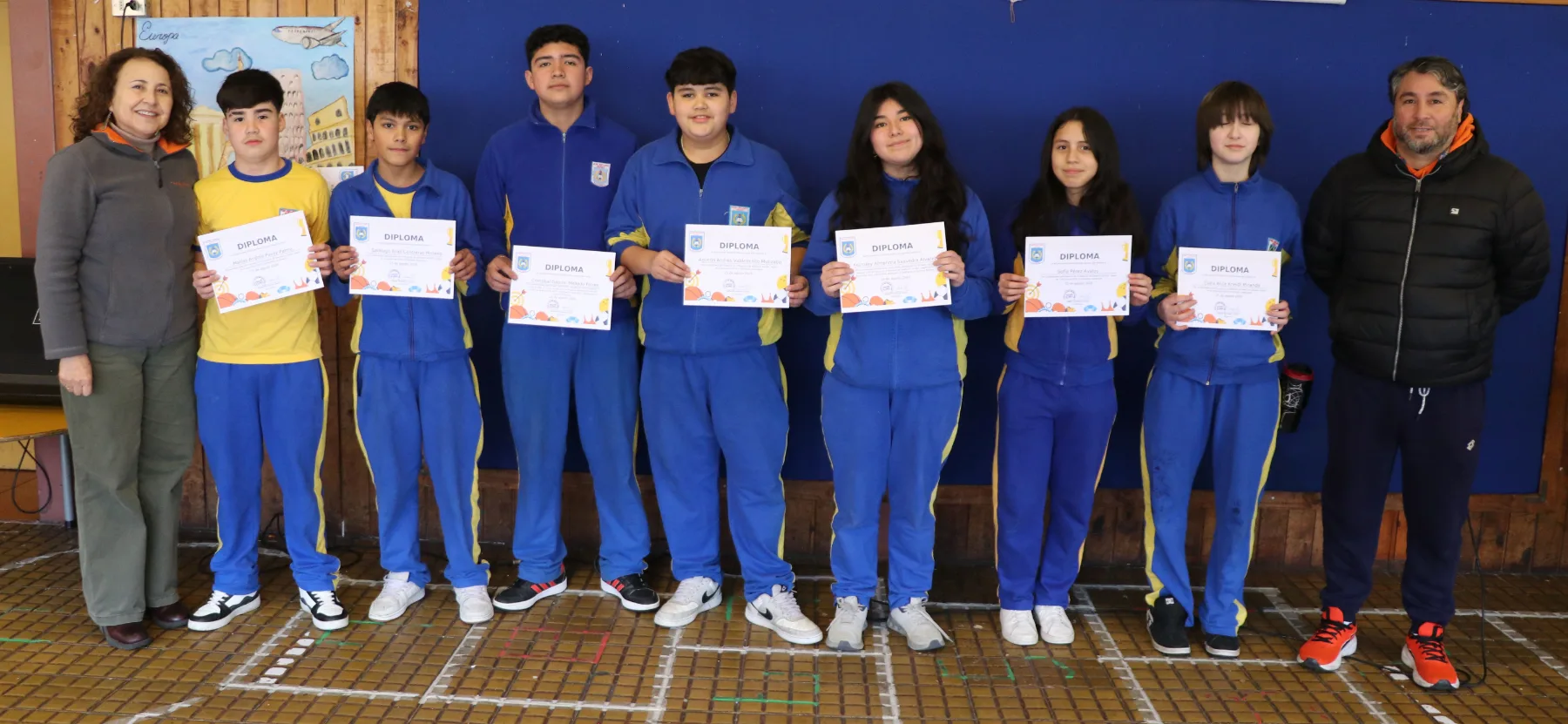 9 Estudiantes obtuvieron participación destacada en los juegos deportivos escolares 2026