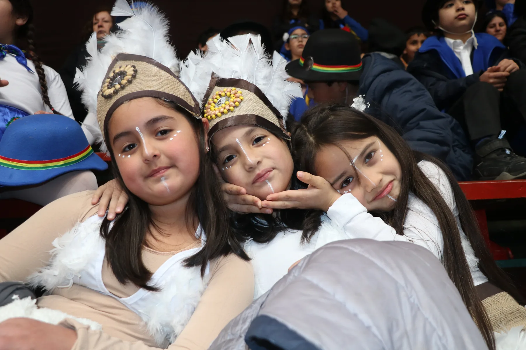 Las amigas bailaron Rapa Nui