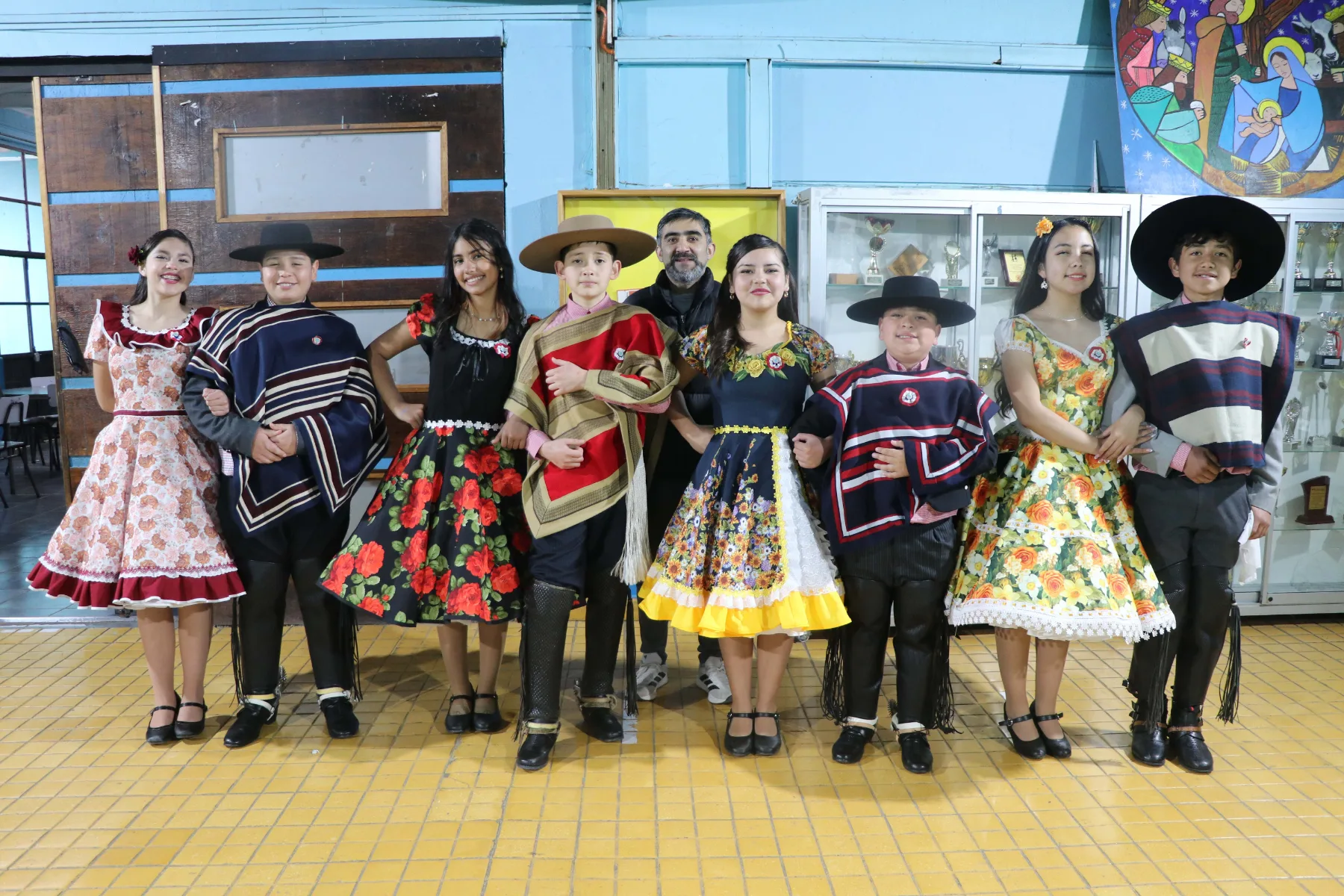 Escuela Valnetin Letelier presentes en las 120 cuecas