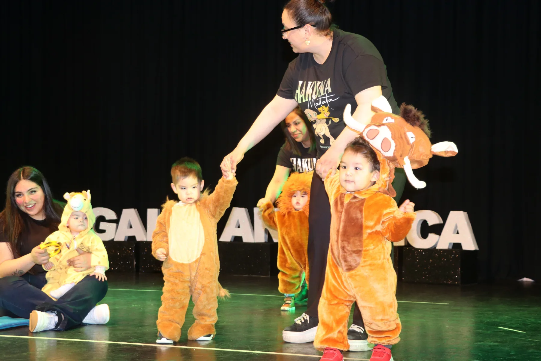 Los más pequeñitos del centro educativo
