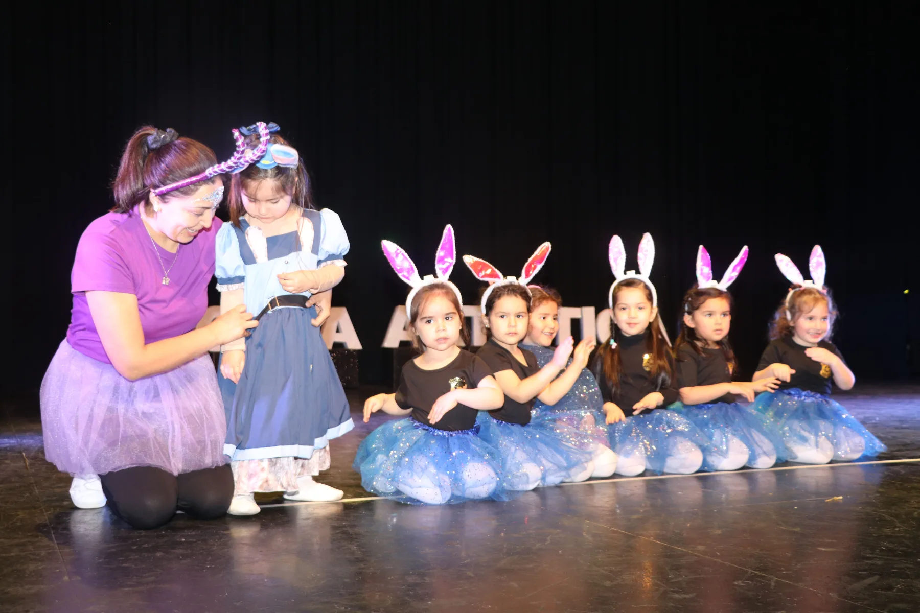 Un lindo espectaculo para las familias