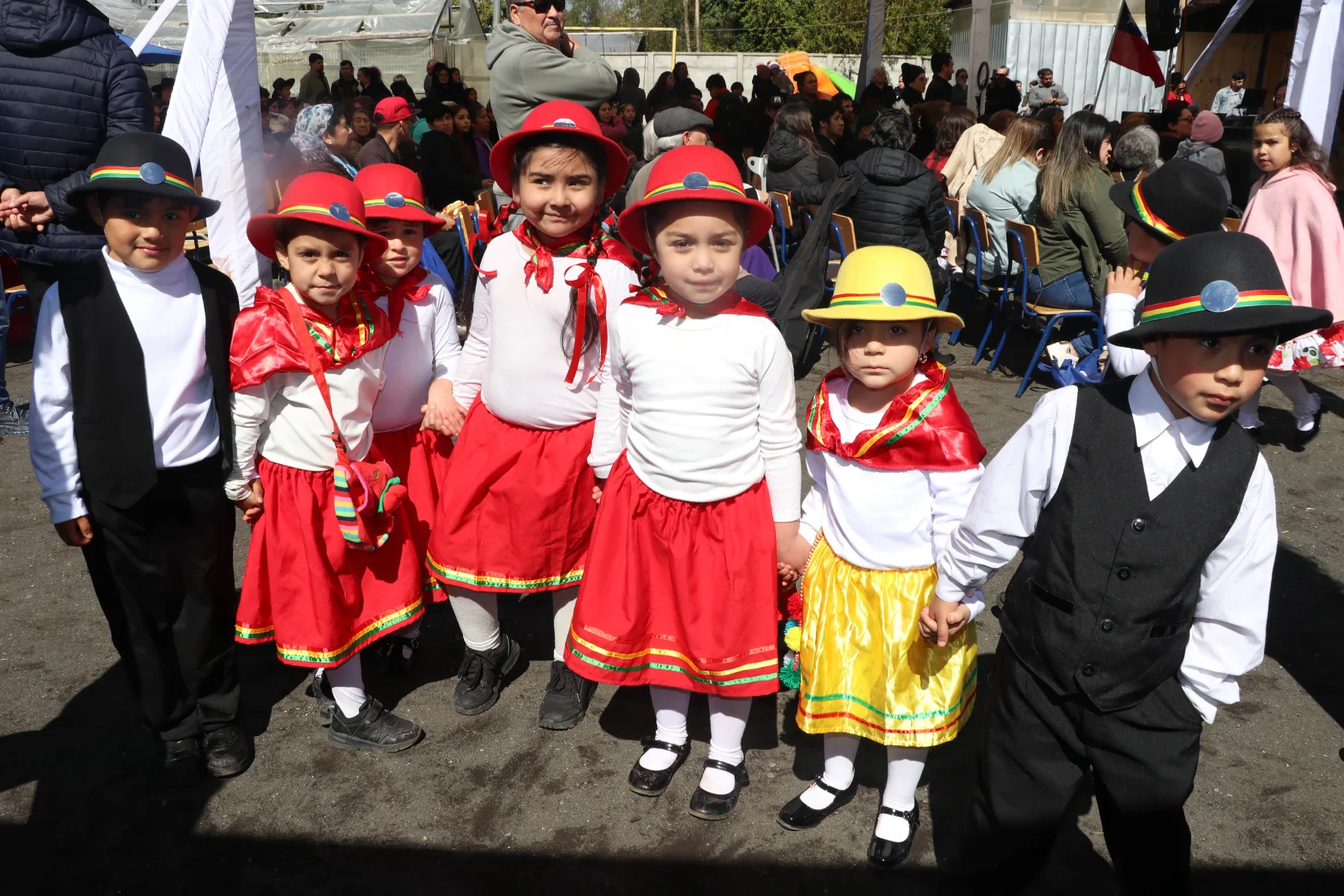 Los más pequeñitos de la escuela