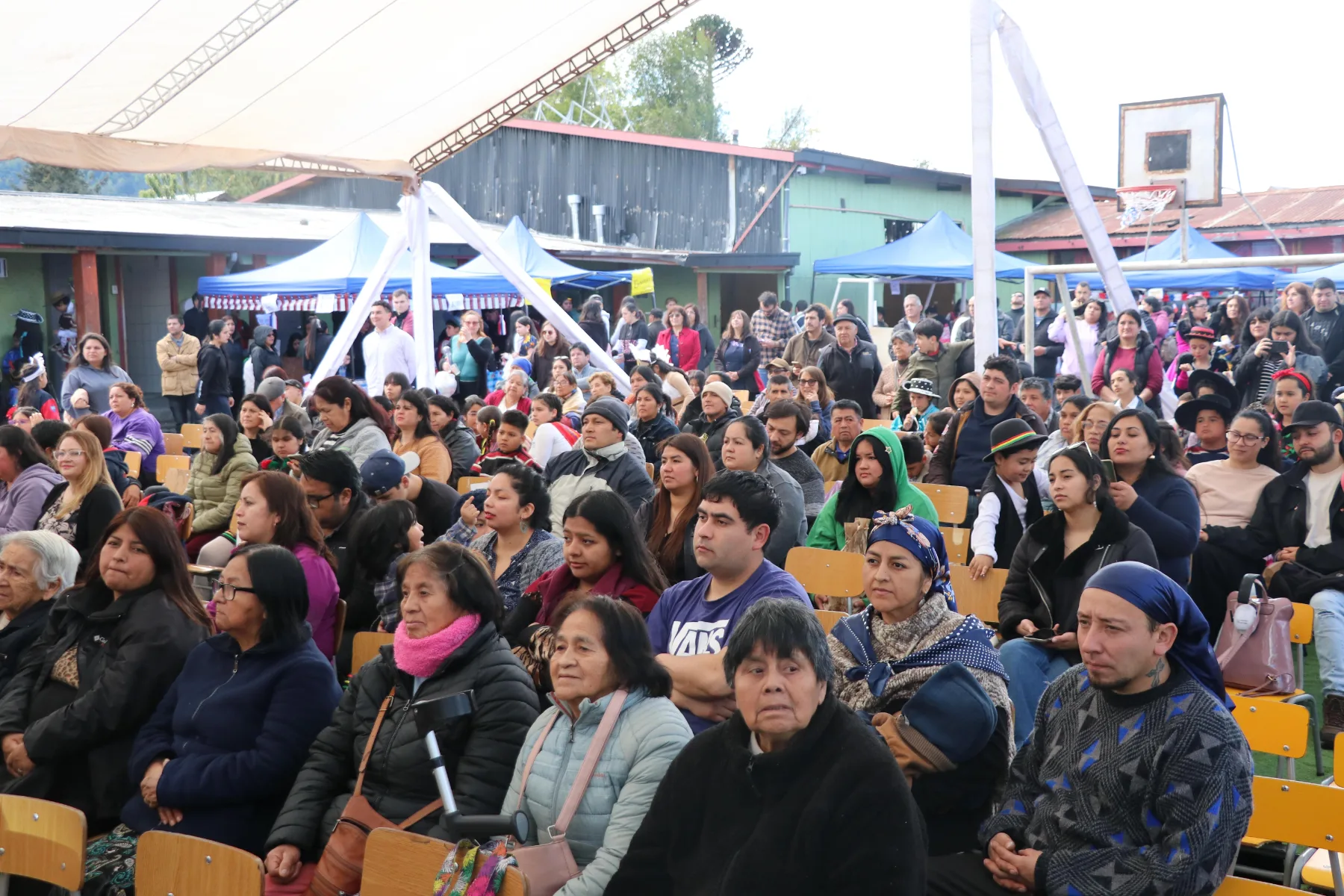 Familias particoparon con entusiasmo